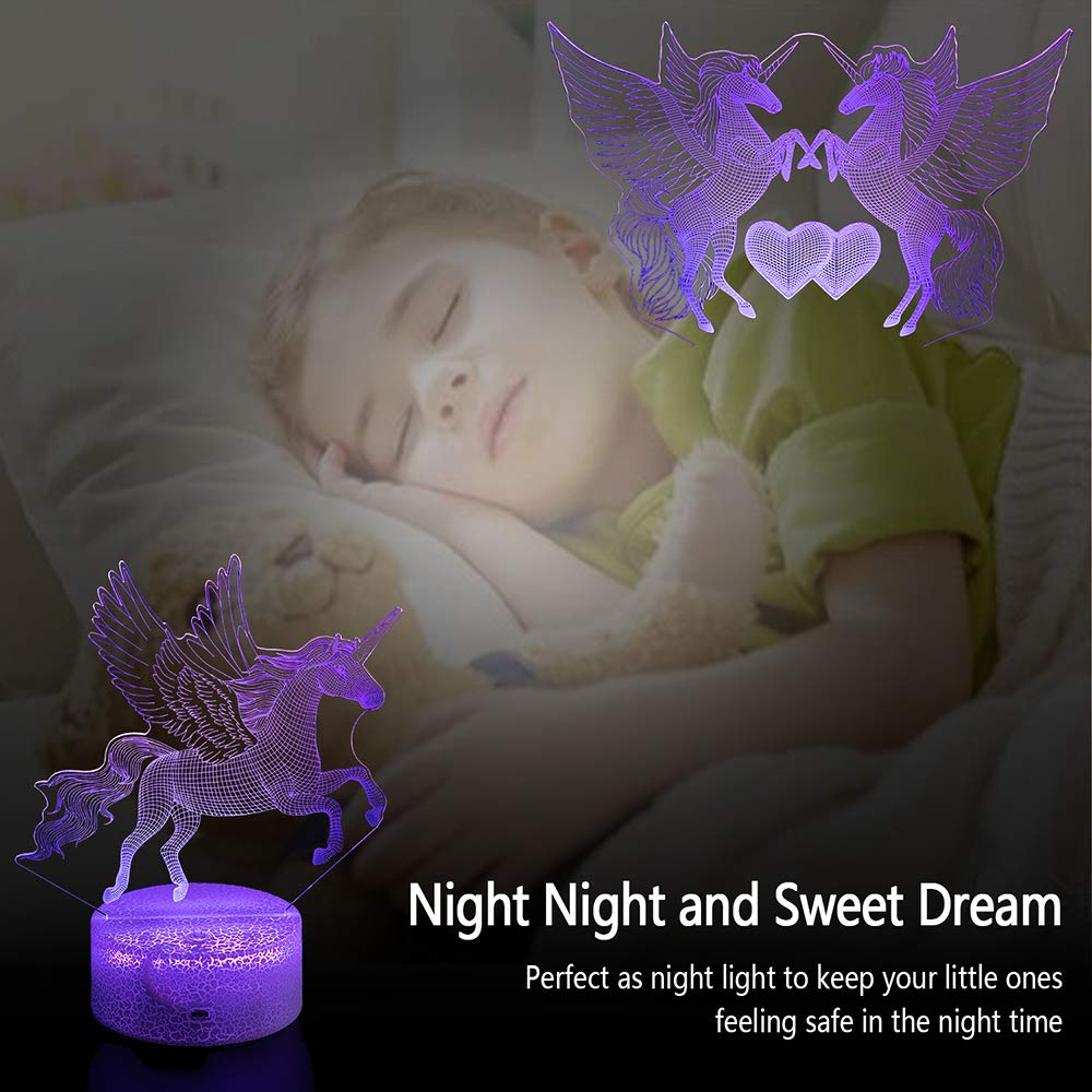 Amazon.co.jp : 女の子へのユニコーンギフト ユニコーンナイトライト