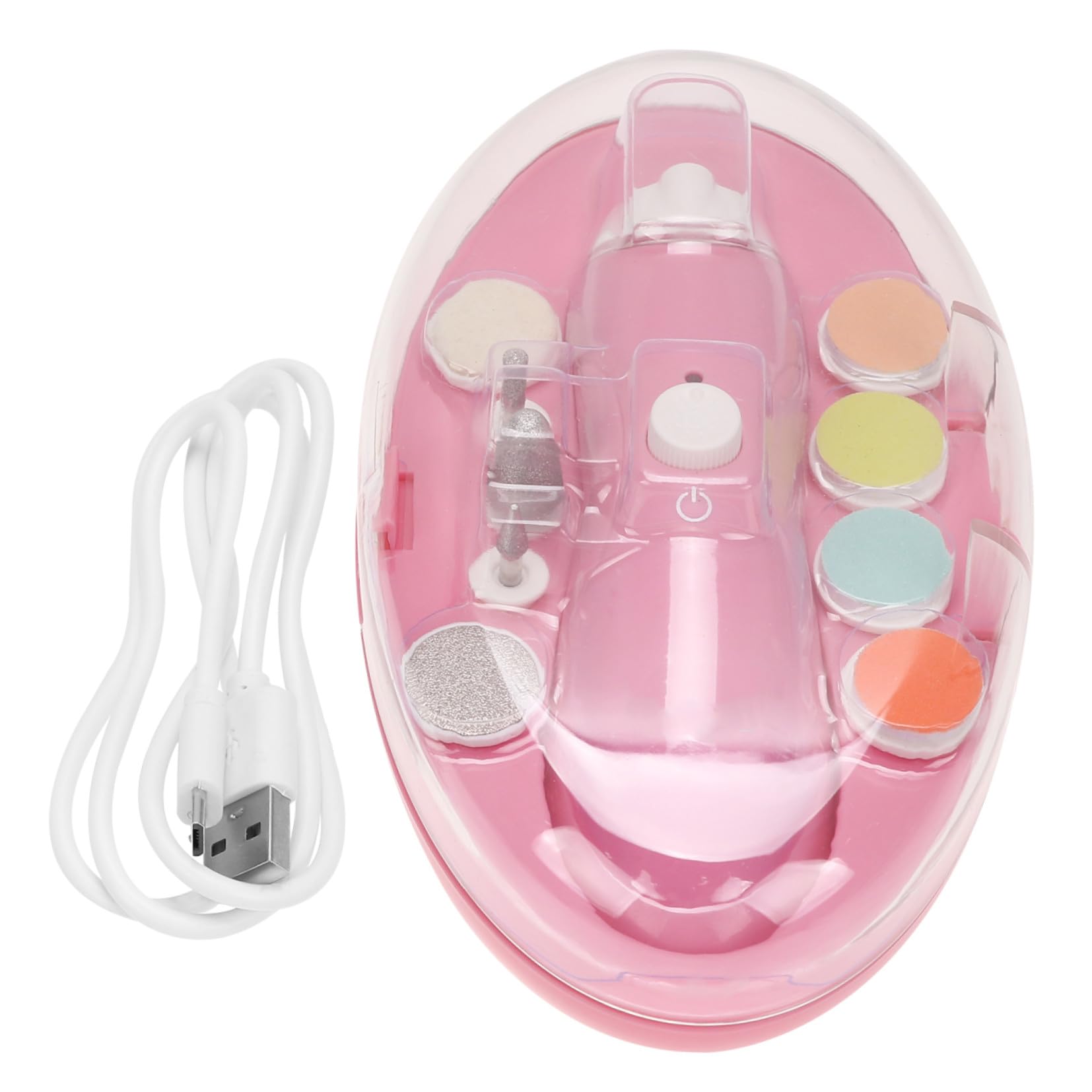Yardwe 1 Juego Cortaúñas Bebé Cortauñas Para Bebé Cuidado De Las Uñas Rosa