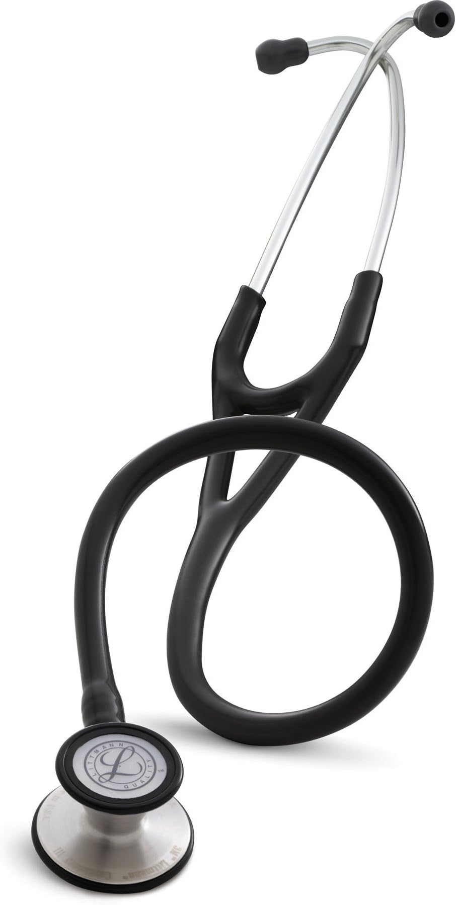 3M Littmann Cardiology III Stethoscope, Black Tube, 27 inch, 3128