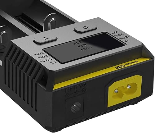 Miniatura 2 de Cargador universal de pilas iGrace Nitecore i2 versión 2016 para ion-litioIMRníquel-metal hidruroníquel-cadmio con adaptador para auto y caja para