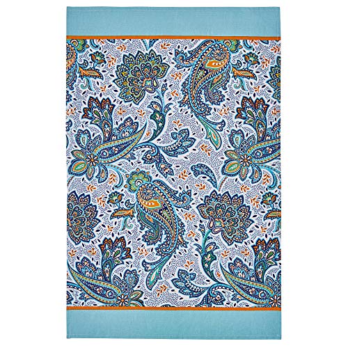 Ulster Weaver Tea Towel Italian Paisley Cotton