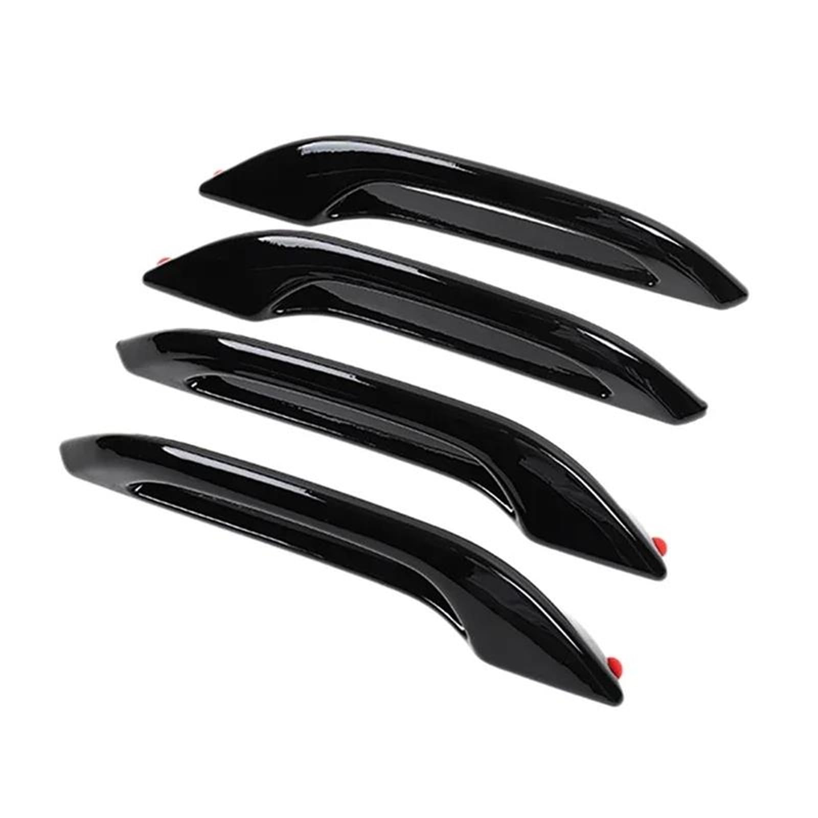 KJHOPY Door Handles for Tesla for Model 3 Y Antifreeze Handle Stickers Patch Cover Car Modification Doorknob ABS 4PCS 2017-2024 Exterior Door Handle(Style1)