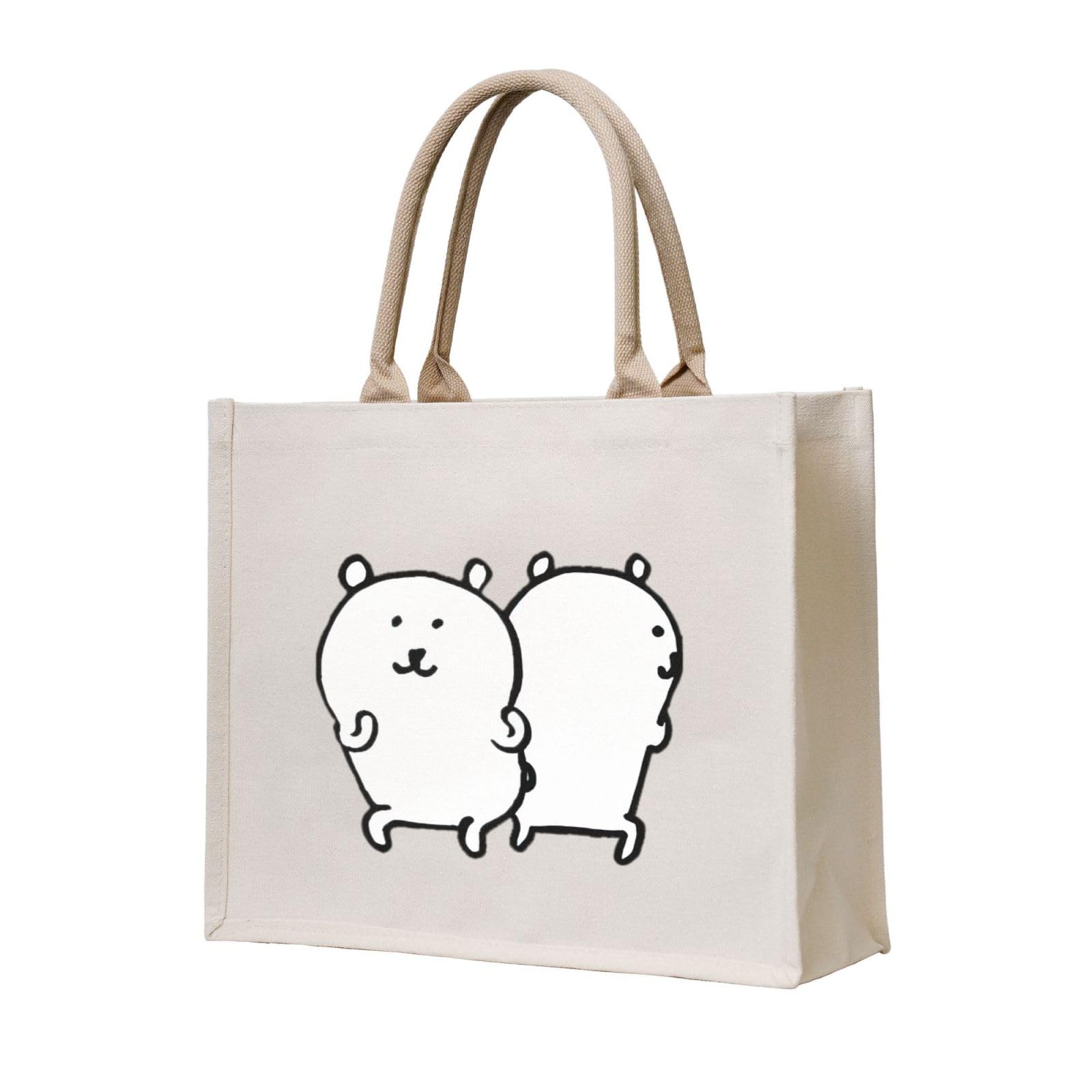 バッグ KUMA Amazon.co.jp: 自分ツッコミくま バッグ トートバッグ 大きめ