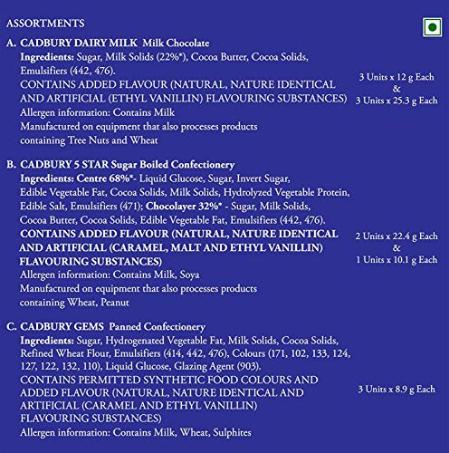 Image of Cadbury Celebrations Gift Pack, 172grams (Assorted Chocolates)