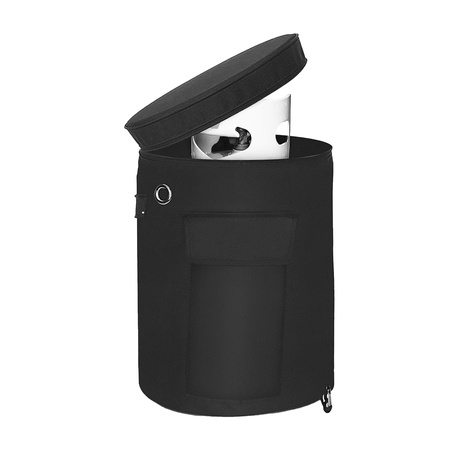 Abdeckhaube Für 11kg Gasflasche - Wasserdichte Schutzhülle 33x66cm Aus 600D Oxford