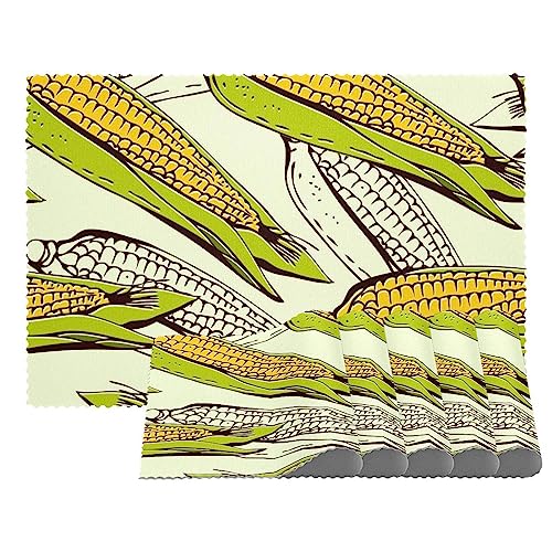 Sets de table lavables Ripen antidérapants pour cuisine et table à manger - 2