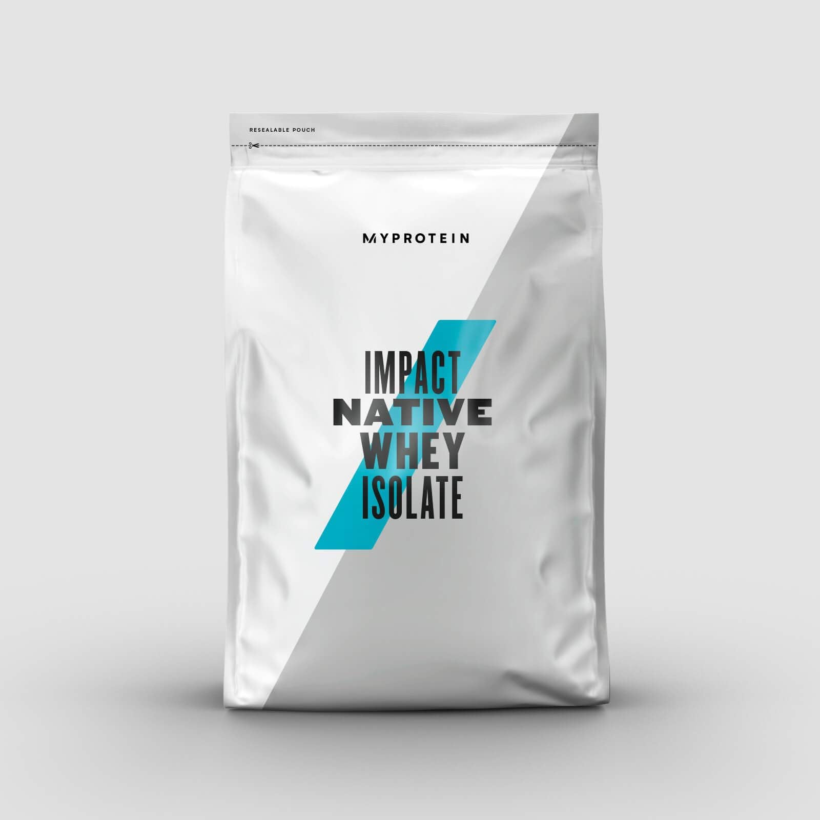 My Protein Impact Native Whey 95 Unflavoured Milk Protein Pouch, 2.5 kg