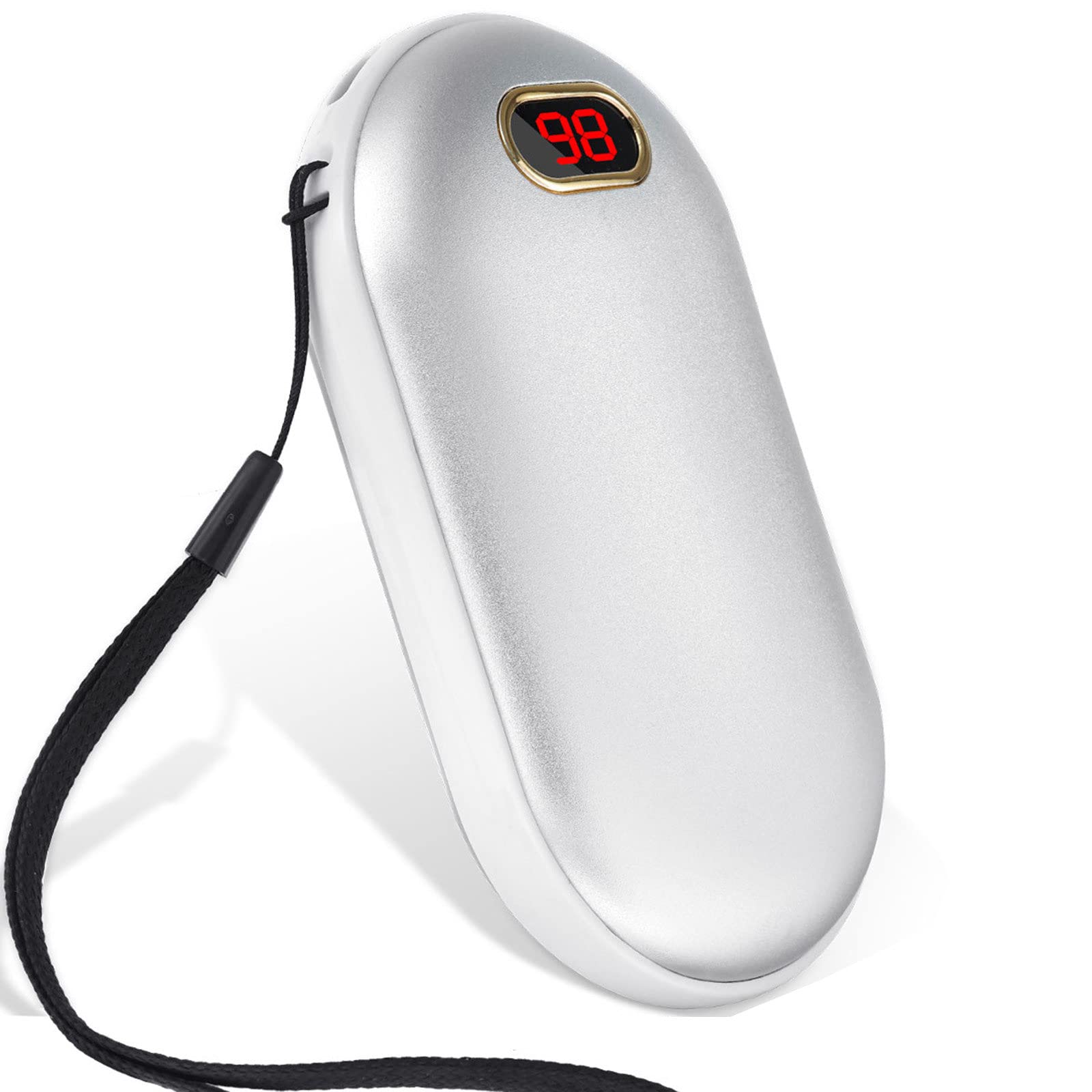Chauffe-mains réutilisable contre les mains gelées grâce à sa batterie USB