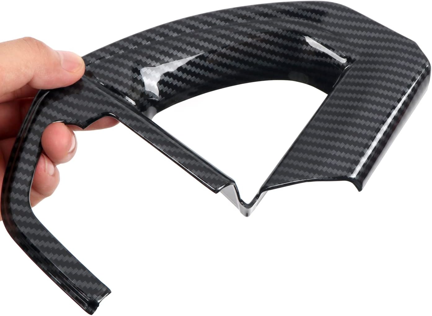HIGH FLYING 2022 2023 2024 2025 2026 or Toyota Tundra Accessories Steering Decoration Trim Carbon Fiber ABS 2pcs