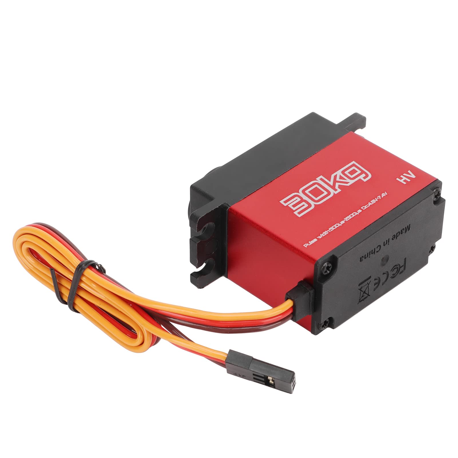 4 sztuk RC 30KG Servo Metal Gear Stop Aluminium Wodoodporny RC Sterownik Silnik Z Metalowym Servo Arm 25T dla Samochodu 1/10 RC