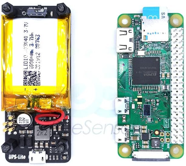 UPS Lite V12 UPS HAT Board PCB duradero 400mA corriente de carga V12