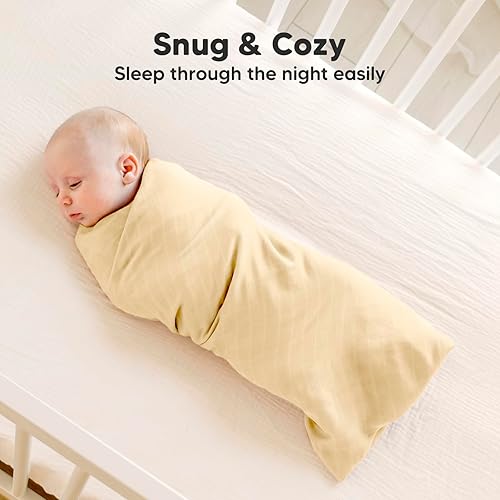 Miniatura 5 de Paquete de 4 mantas de muselina para bebés, niños y niñas, mantas orgánicas para bebé, unisex, mantas de recepción, pañales para recién nacidos,