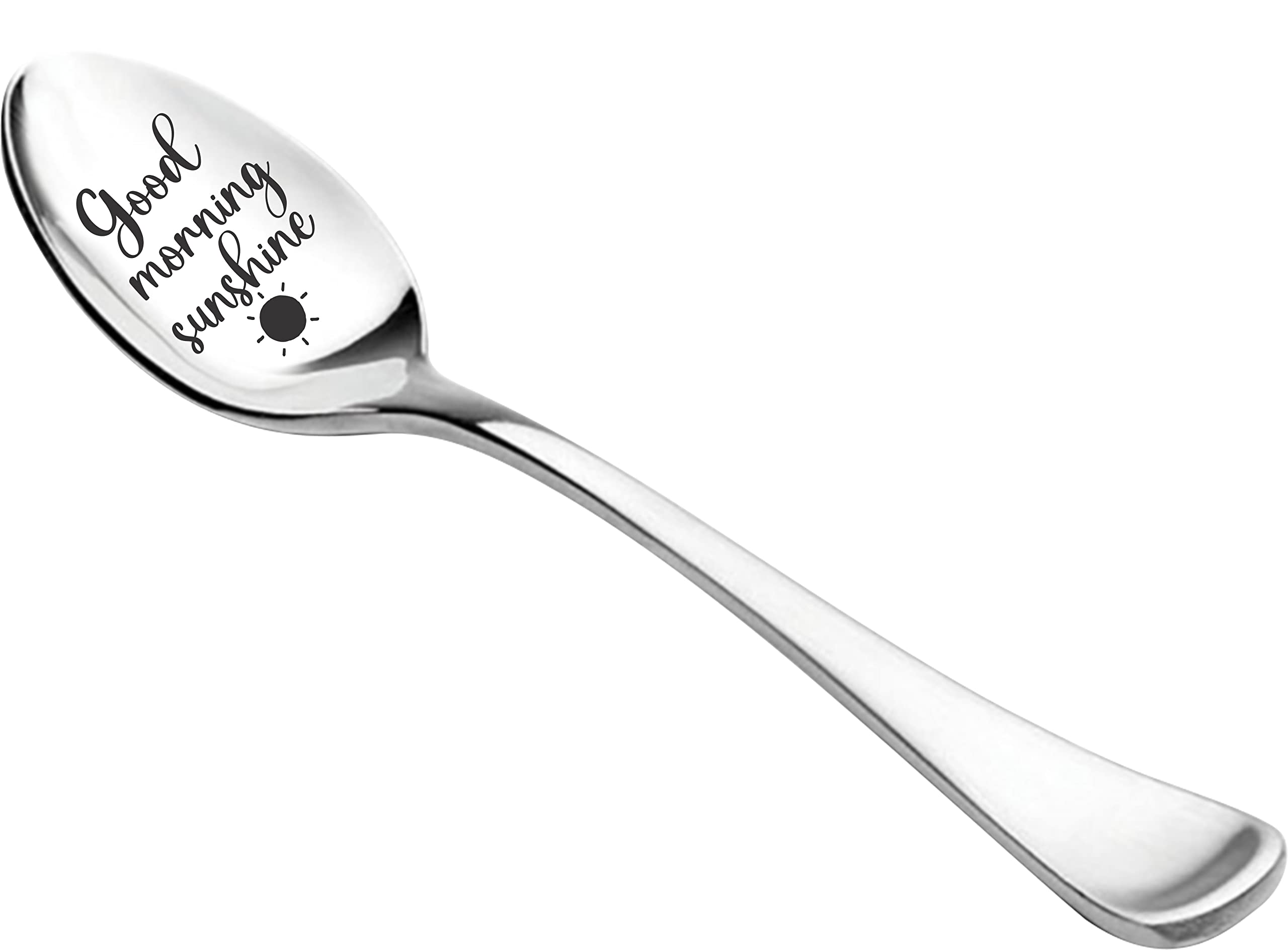 Gravierter Edelstahl-Löffel 'You Are My Sunshine' – 17,8 Cm, Mit Geschenkbox