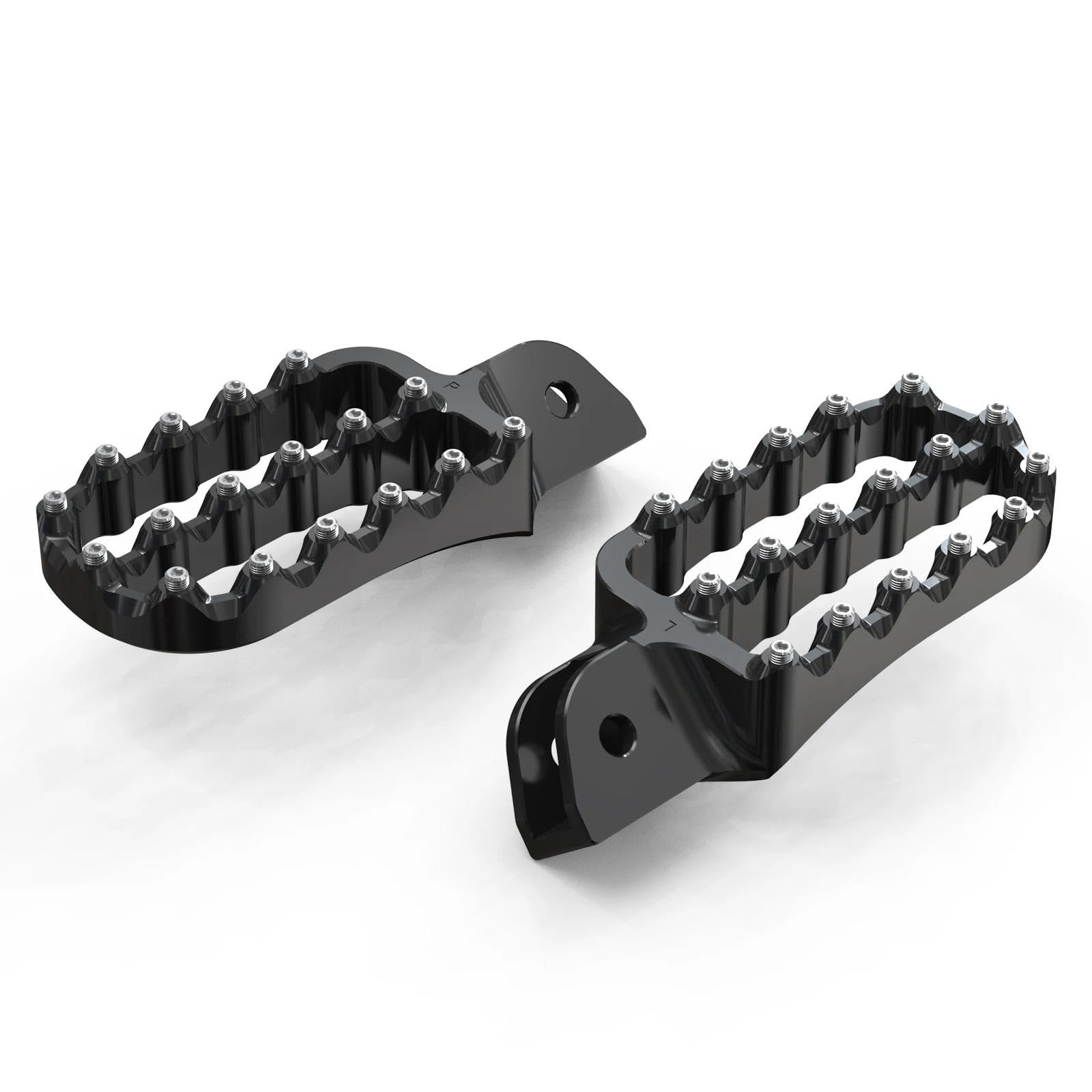 Liogiugimz Foot Pegs Bl For Bmw R1200gs R1250gs Adventure 2013-2024 Motorcycle Footpegs Footrest Gear Shift Lever Motorcycle Gear Shifter(Foot Pegs Bl)