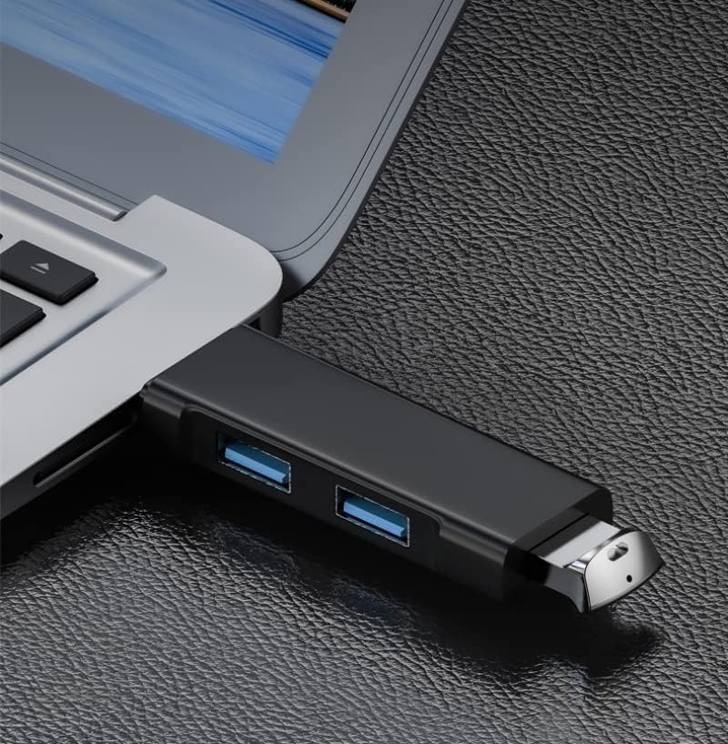 USB Hub 3 Port, USB Splitter Adapter with 1x USB 3.0 and 2X USB 2.0, USB 3.0 Data Hub, USB Distributor, USB Multiple Extension image 4