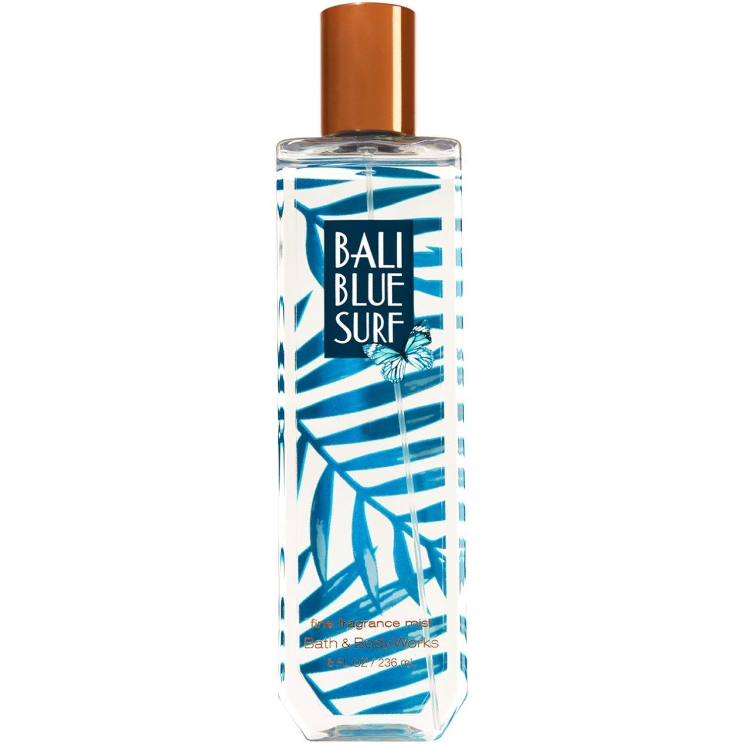 Bath and Body Works Bali Blue Surf Body Fragrance Mist 8 Ounce Full Size Tropical Spray