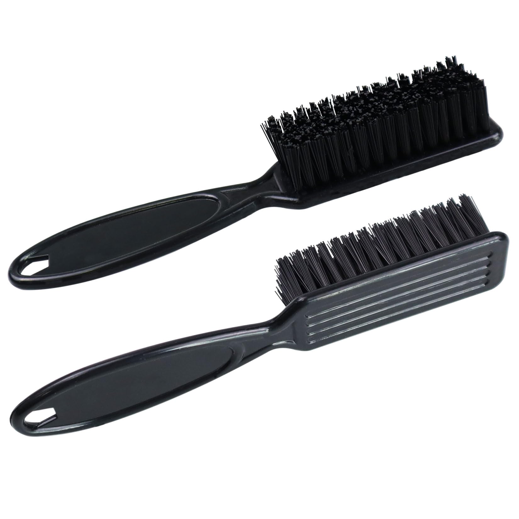 2 cepillos de decoloración, cepillo de limpieza de cuchillas, cepillo de limpieza para cortapelos, suministros de barberos, cepillo de barba para hombres