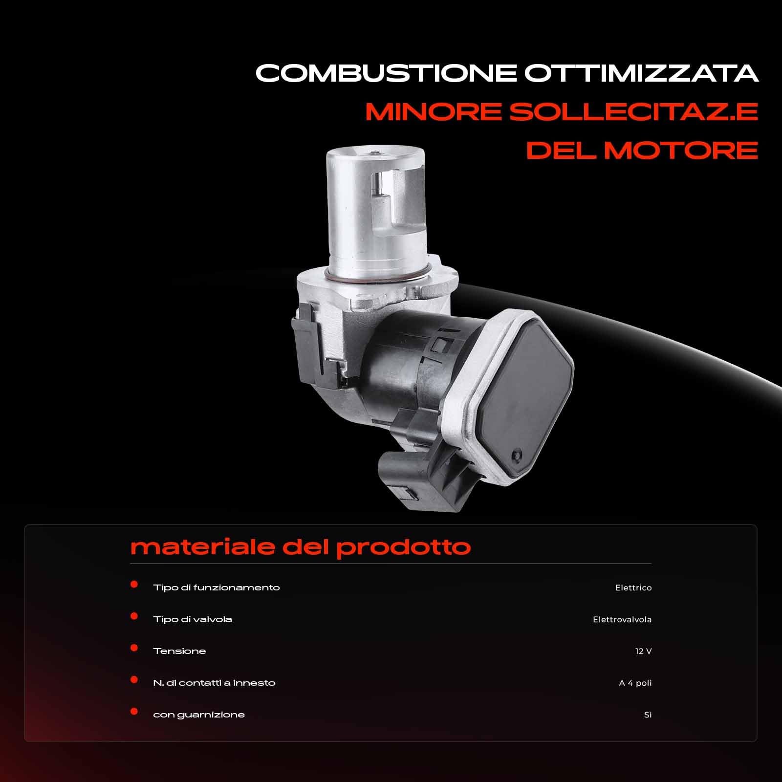 Frankberg Valvola EGR 555165 | Compatibile con: Classe C Modello T S203, Viano W639, Classe E Modello T S211, Vitobus W639, Classe E W211