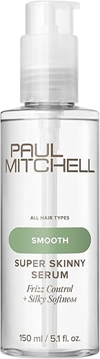 Paul Mitchell Super Skinny Serum, Speeds Up Drying Time, Humidity Resistant, For Frizzy Hair