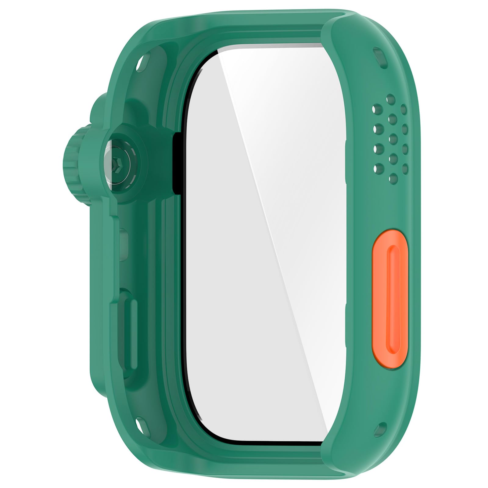 APGLSXY Smartwatch Shell Glass Antidust Case Guard for Watch Fit 4 Screen Protector Frame Shell Safe Quick to Attach & Detach Antifall Smartwatch Protector