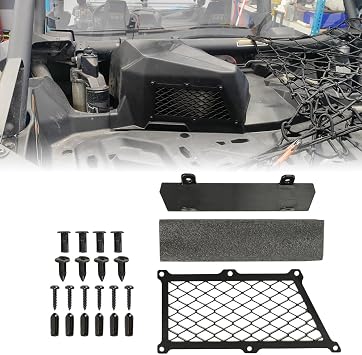 SUNPIE Noise Reduction Kit Compatible with Can Am Marverick X3 XRS Max Turbo R RR XRC XRS 2017-2026, Air Clutch Intake Relocation Noise Dampener Can-Am X3 Accessories