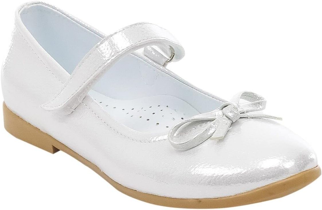 Flower Girls Dress Shoes Mary Janes Flat Birthday Wedding Footwear