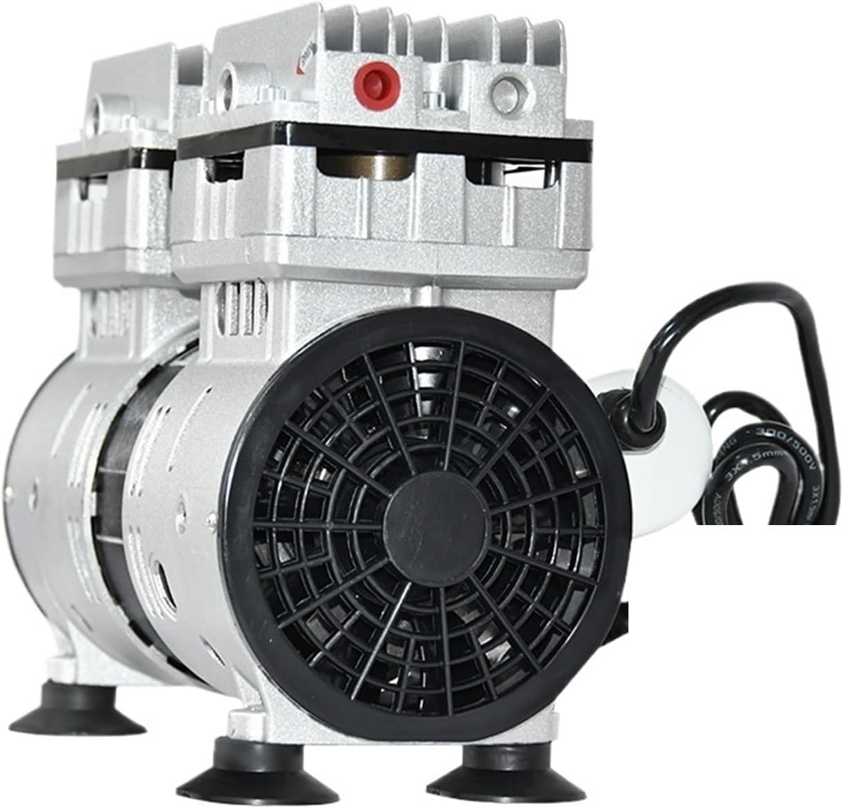 Oil-Free Vacuum Pump, VN-180V High Flow Maintenance Free Piston Vacuum Pump for Industrial Lab Use