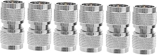 Hemobllo 6 Pcs Conector Pl259 Conector Coaxial Adaptador Uhf Adaptador Coaxial Pl259 Conectores Coaxiais Conectores Pl259 Conectores Uhf Conectores Cb Adaptador De Antena Coaxial N