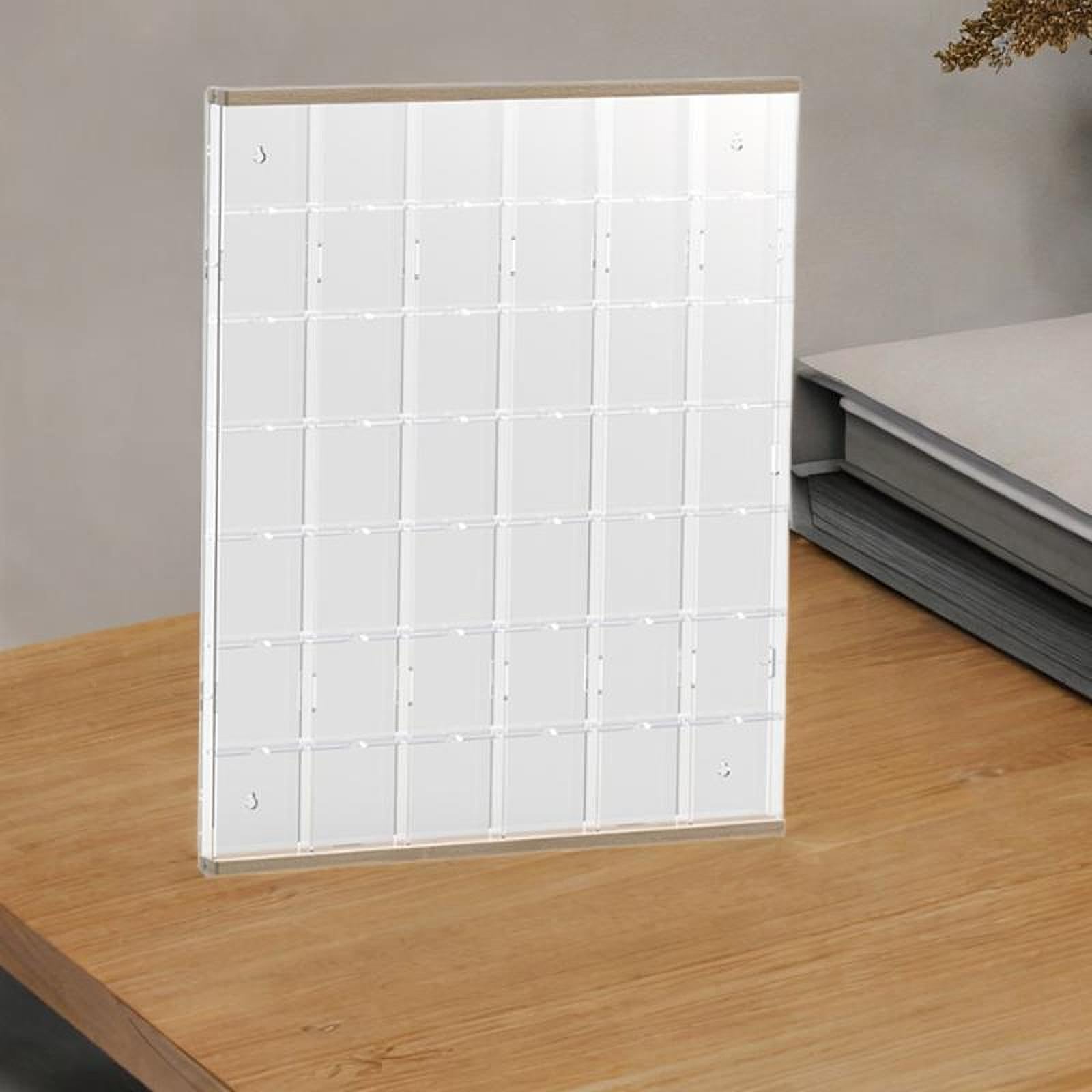 Transparente Sammelbox für Anstecknadeln, Aufsteller, Pin Display Rahmen, Anime Cosplay Pin Display für Schmuck Pins, Etiketten Und Abzeichen