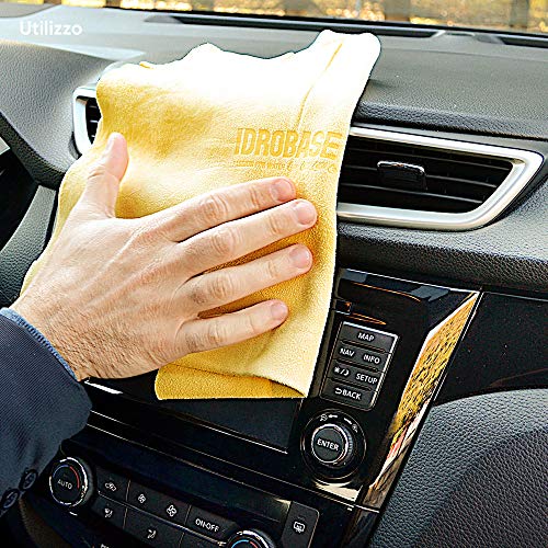 Fensterleder Idrobase aus echtem Hirschleder für die Fahrzeugpflege