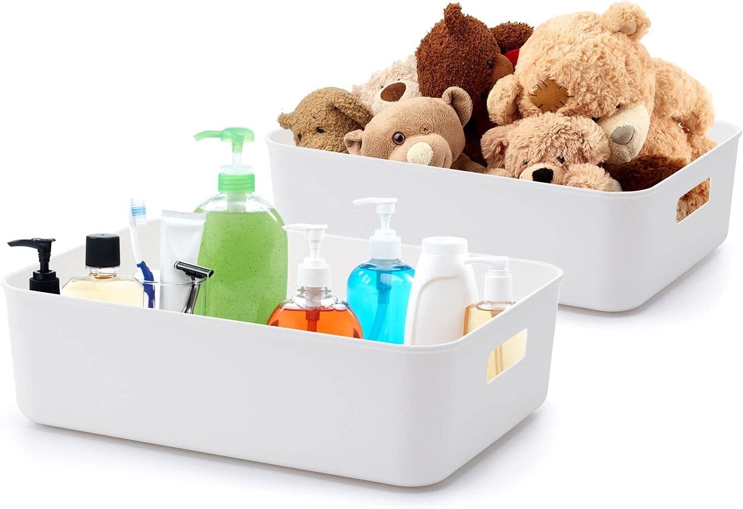Cesta de almacenamiento XMING para cosméticos de baño y juguetes infantiles