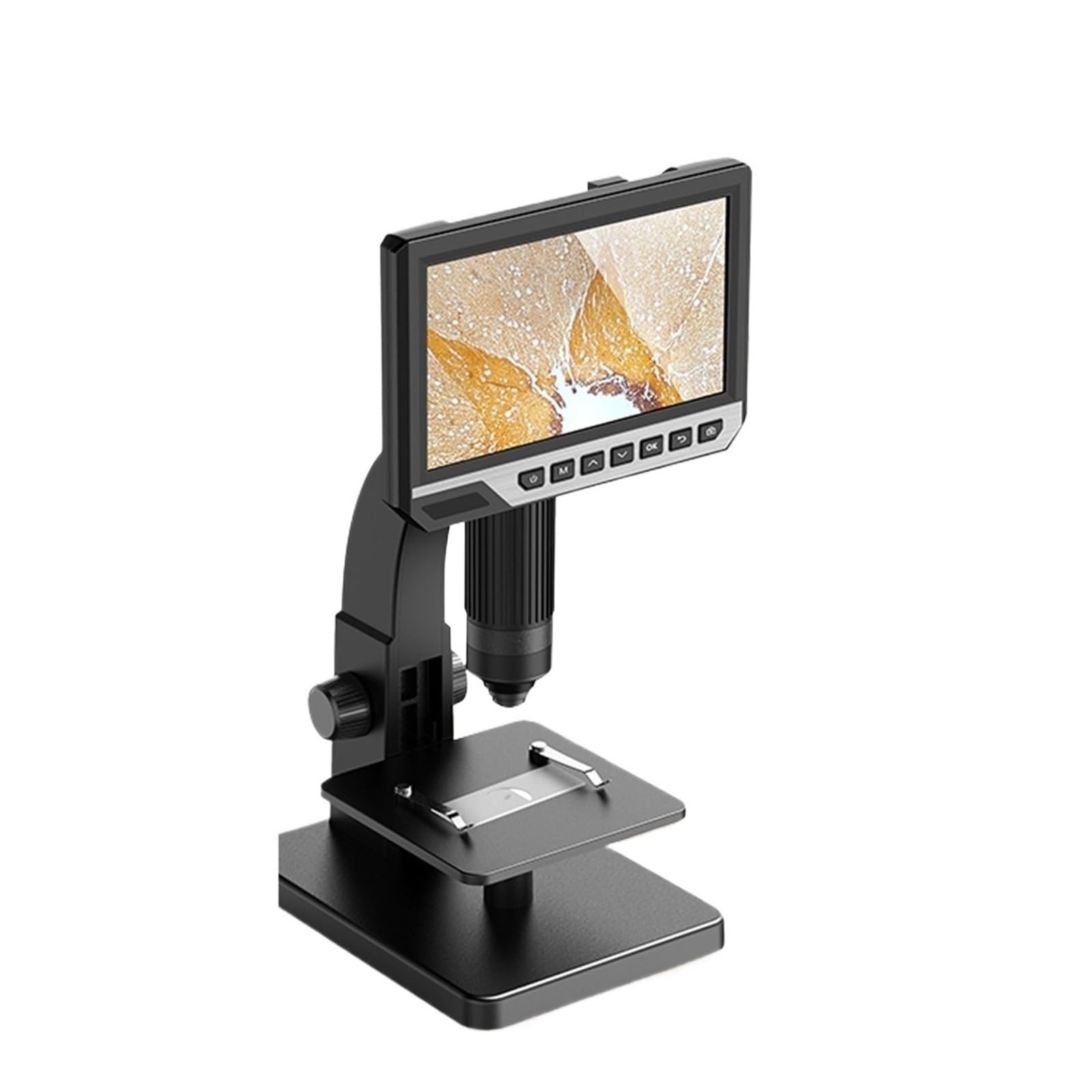 Microscopio digitale. Microscopio Digil 2000X 7" IPS 12MP 1080P Doppia Lente Con Telecomando .Portatile