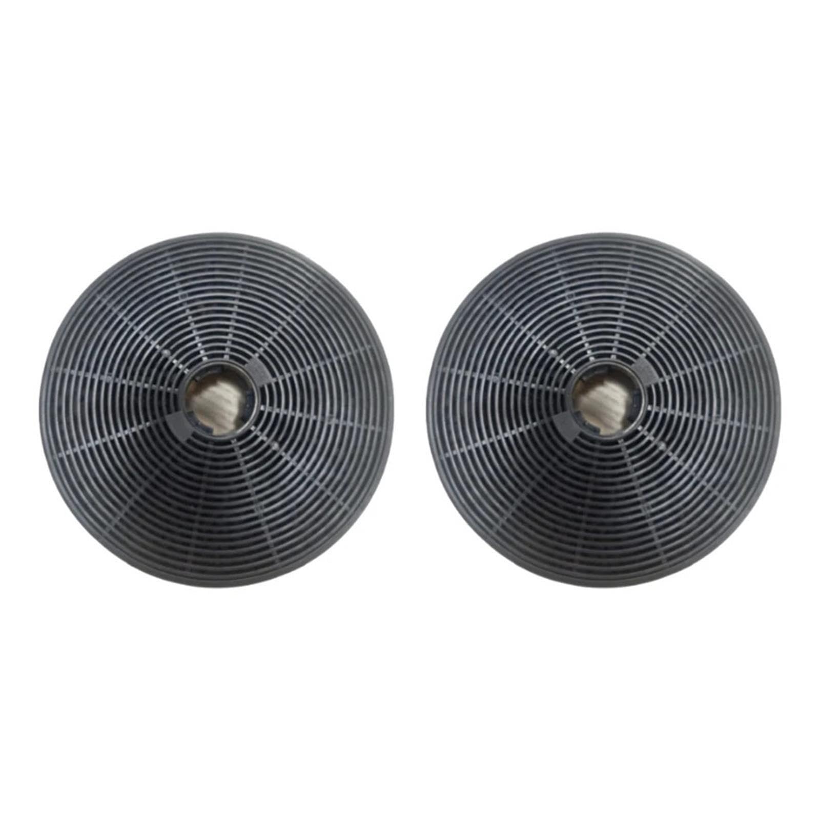 Filtro de carbón activado, 2 uds., 175x175x35mm, apto for campana extractora cocina