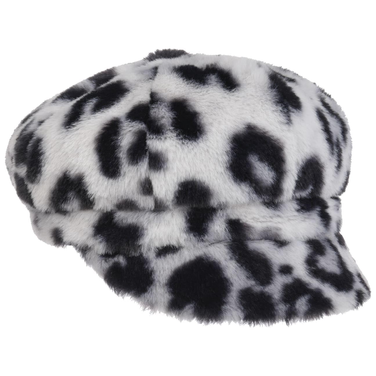 Lipodo Girls Grey Classic Leo Newsboy Cap By
