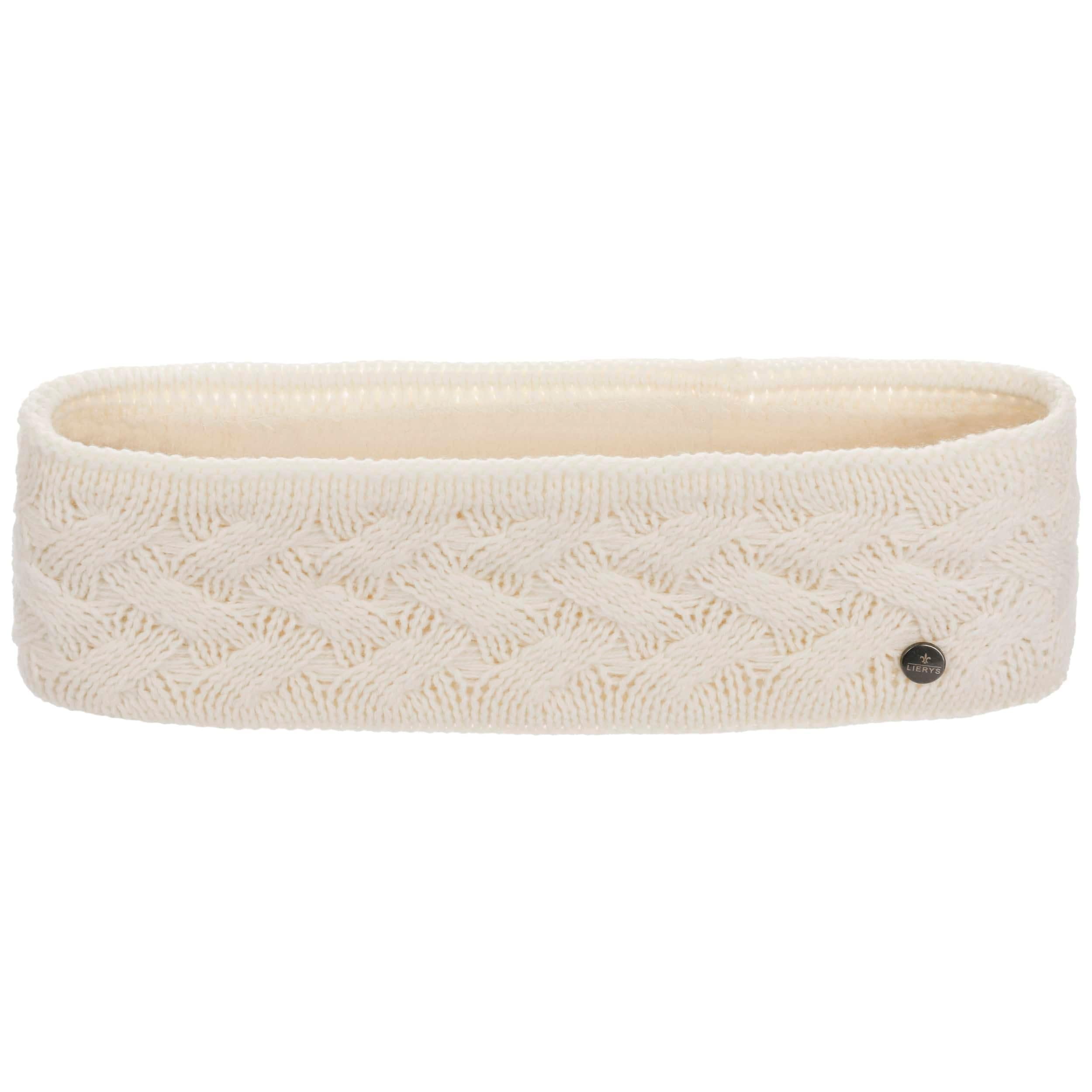Lierys Fauske Headband Ear Warmers (One Size - Cream White)