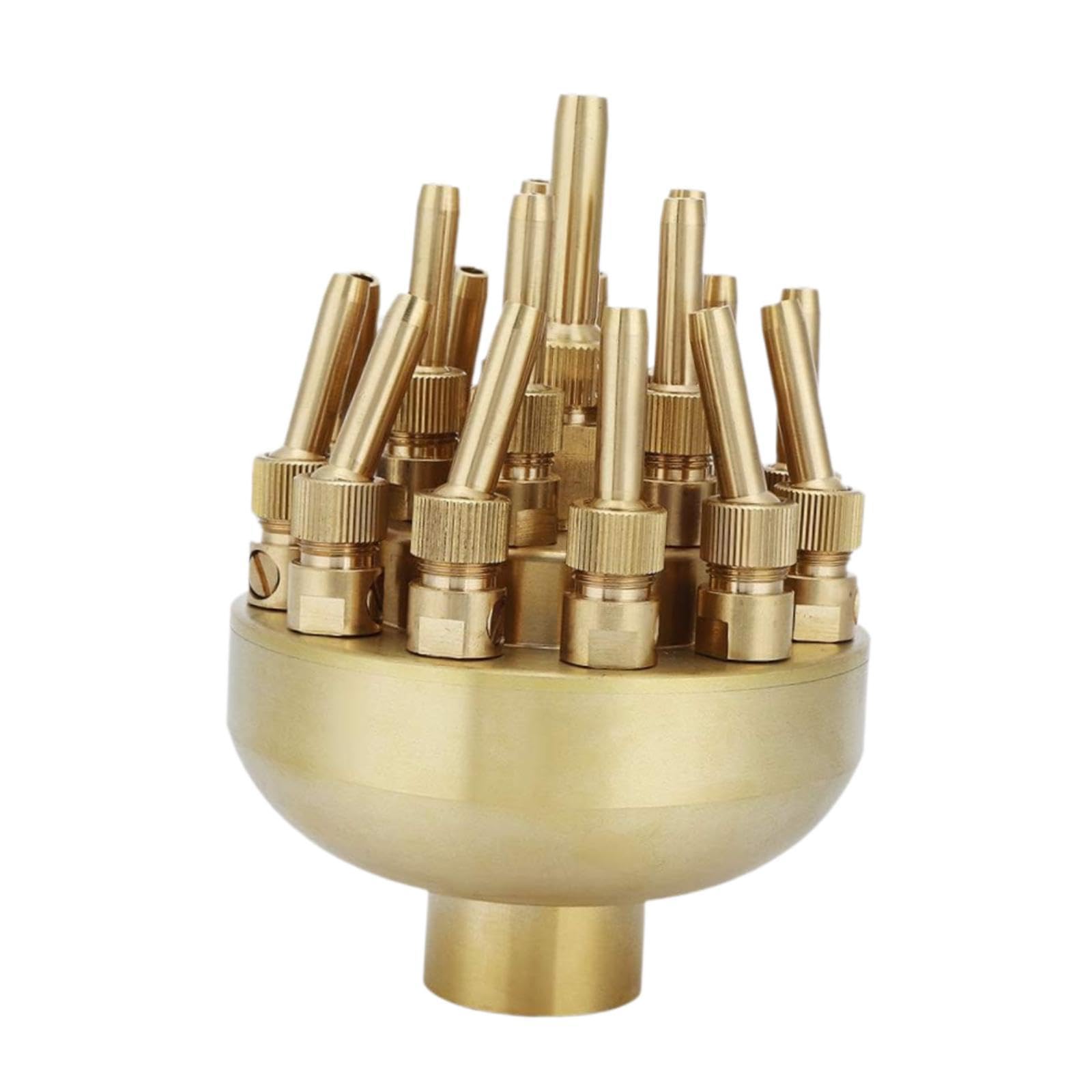 MERISHOPP 1" Water Fountain Nozzle Pond Sprinkle Head for Musical Fountain Plaza Decor-image-48