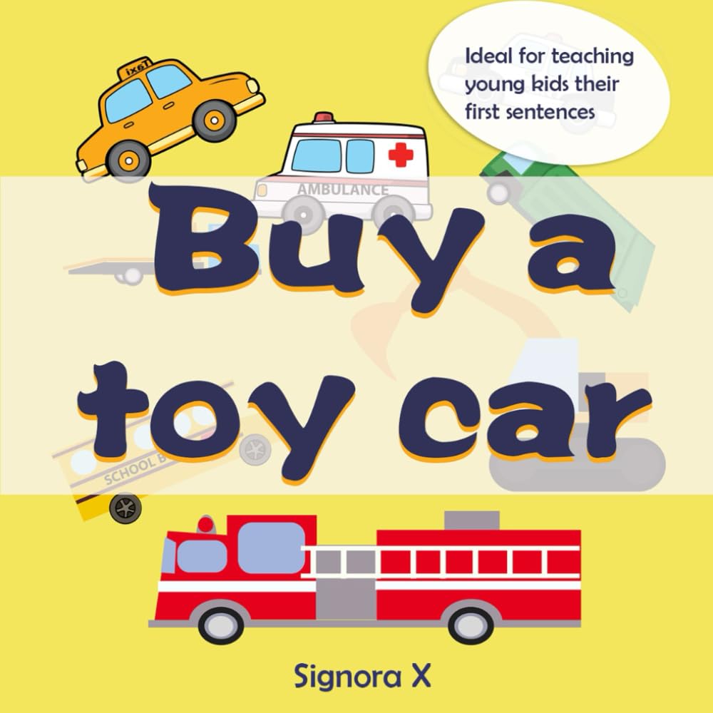 Buy a toy car: Ideal for English learning