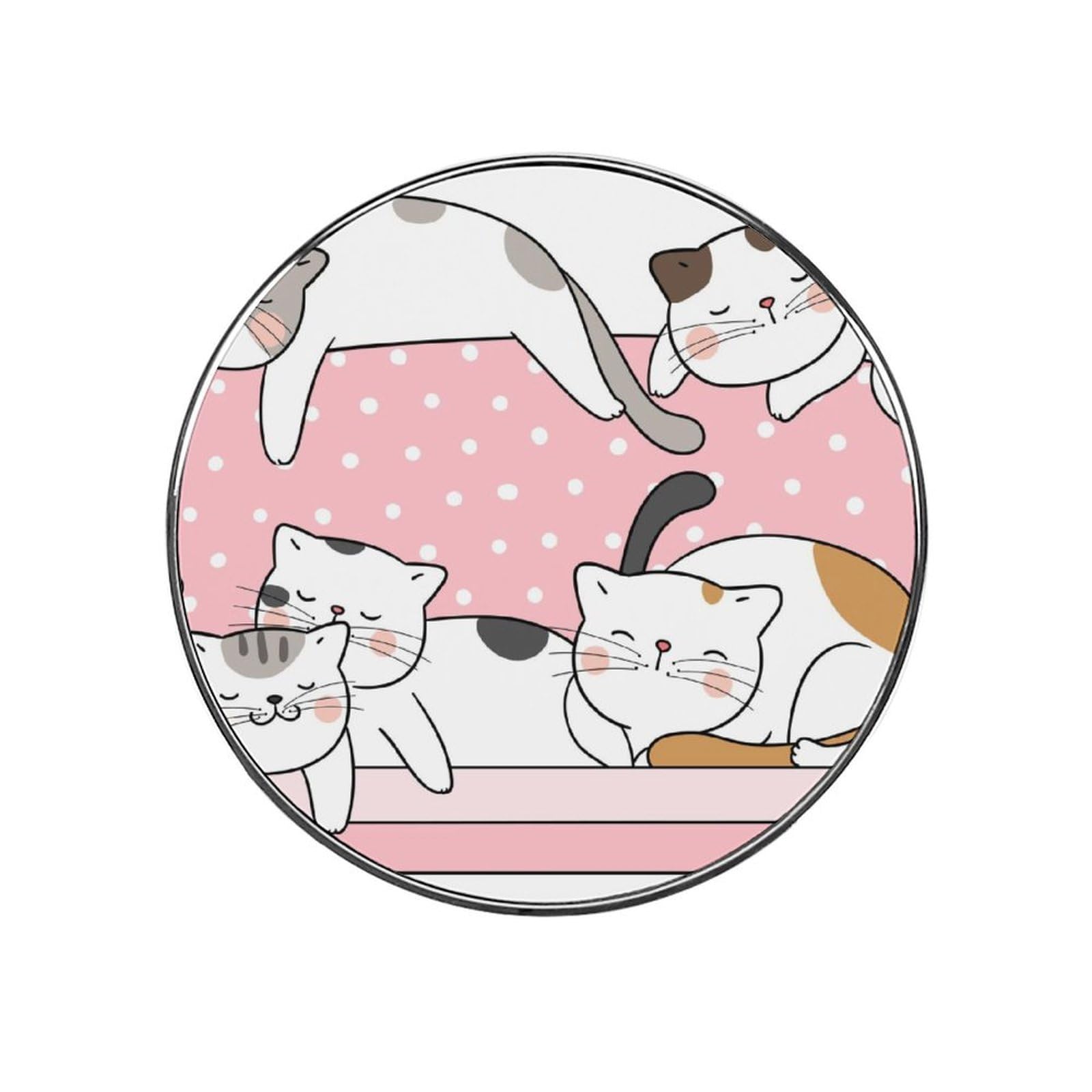 Cartoon Cat Refrigerator Magnet Decorative Locker Magnet For Kitchen And Office Home Décor