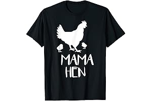 Mama Hen T-Shirt: Hilarious Gift for Chicken-Adoring Mothers