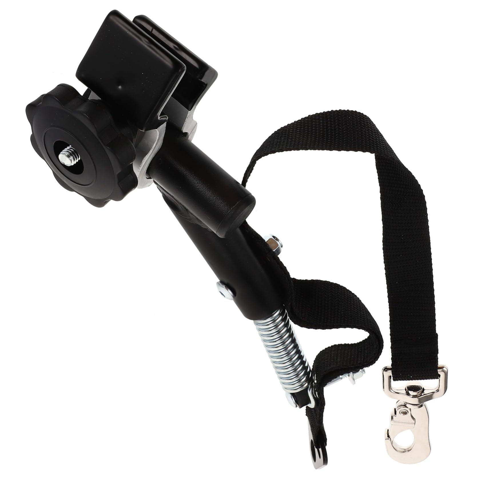Toyvian Anhängeradapter für Fahrrad aus Aluminiumlegierung Kompatibel mit Rundrohren 19-32mm Schwarz Langlebiger Fahrradkupplungsadapter für Anhänger