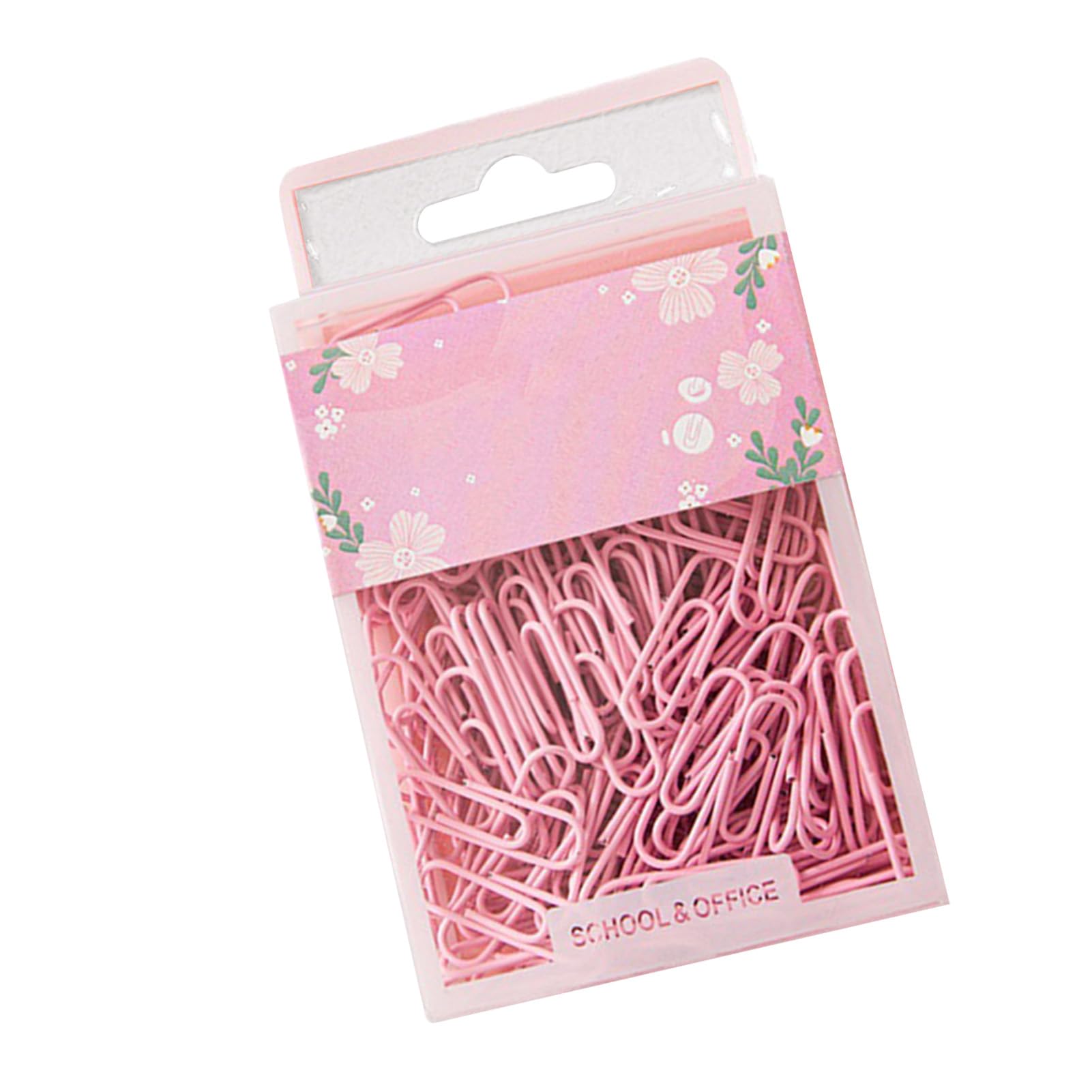 70 Pack Paperclips, Metal Clip Small Paper Clamp Strong Clamping Paper Clips Rustproof Mini Document Organizing Clamp Bulk Paperclips for Office Supplies Paperwork (#1)