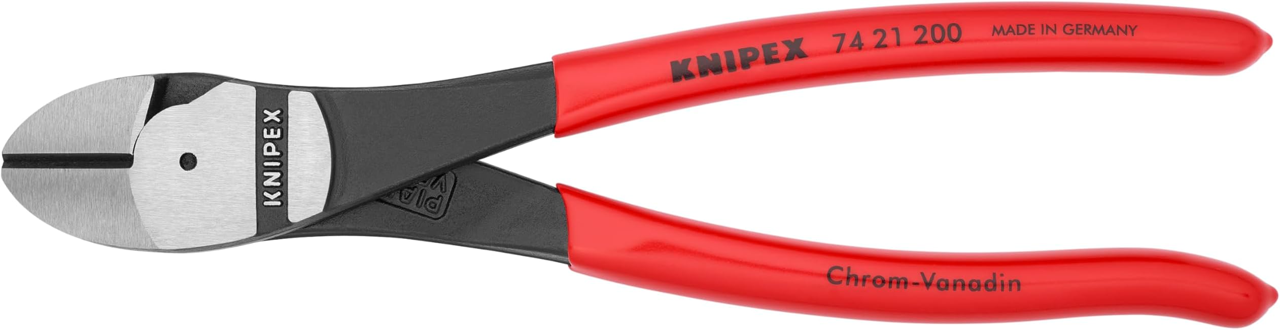 Tools 74 21 200, 8-Inch High Leverage Angled Diagonal Cutters