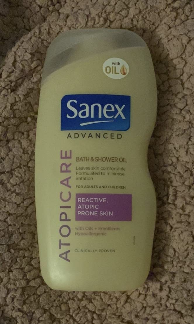 Sanex Biomeprotect Atopicare Bath and Shower Oil, 515ml (Pack of 3