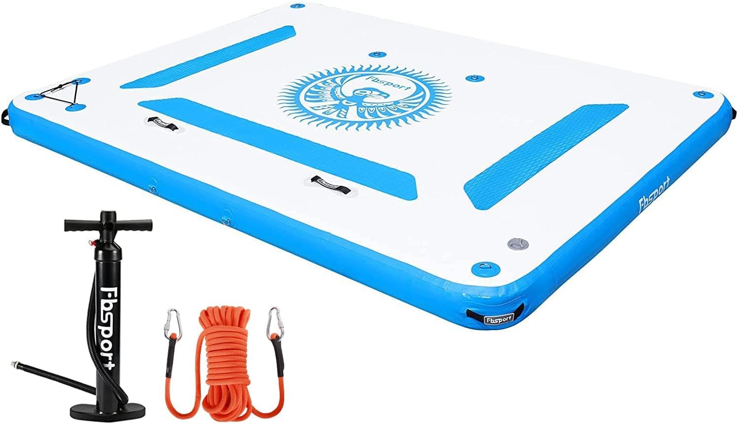 Buy FBSPORT Inflatable Floating Dock Platform,Inflatable Water Platform