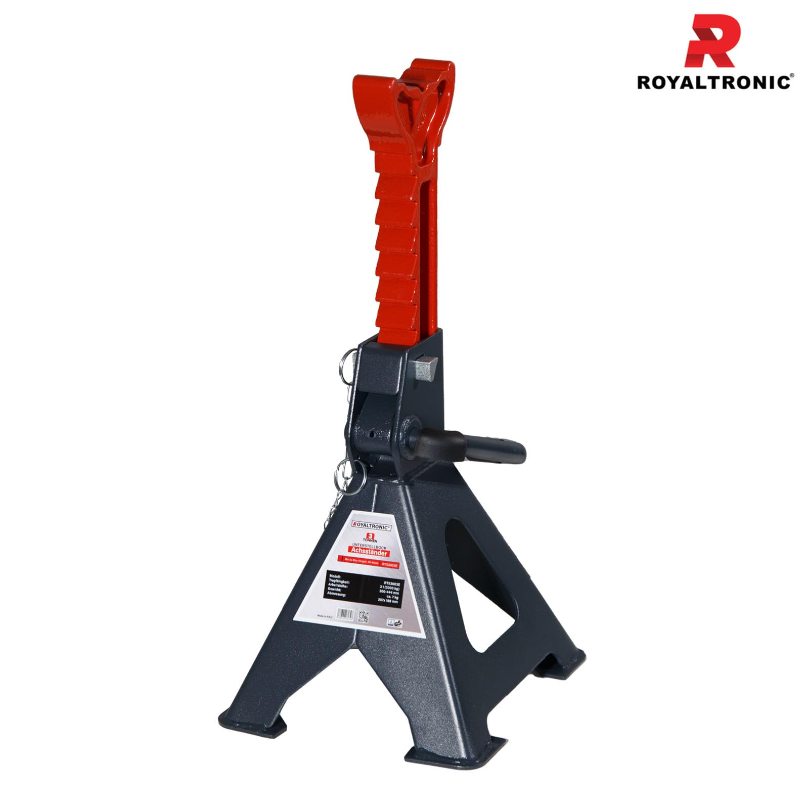 3T - Soporte para gato hidráulico (2 unidades, 300 - 444 mm)