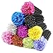 ECBASKET 500pcs Disposable Mascara Wands Applicators Multicolored Mascara Brushes Eyelash Eyebrow Brushes Cosmetic Brush Makeup Tool Kit 10 colors