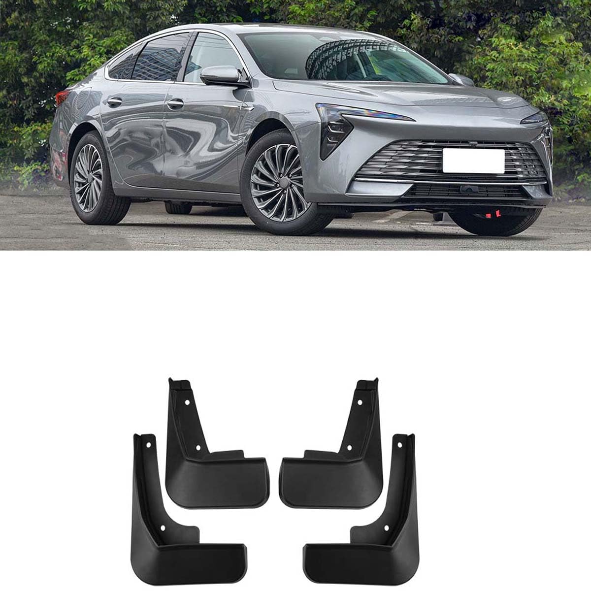 BXQDAM Car mud flaps,Compatible with Buick Lacrosse 2023-2024,Car exterior accessories