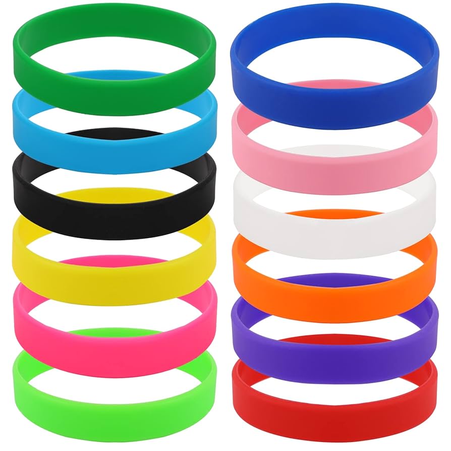 Amazon.com: Vin Beauty 12 Pack Silicone Wrist Bands