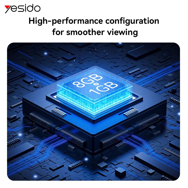 Mini vidéoprojecteur Portable YESIDO TV14 – HD 1080P supporté – HDMI USB – Home cinéma Nomade Compact