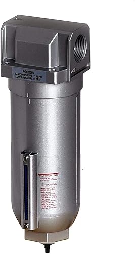 Compresor de aire en línea de 1" en línea Drenaje auto del separador de la trampa del filtro de humedad del agua